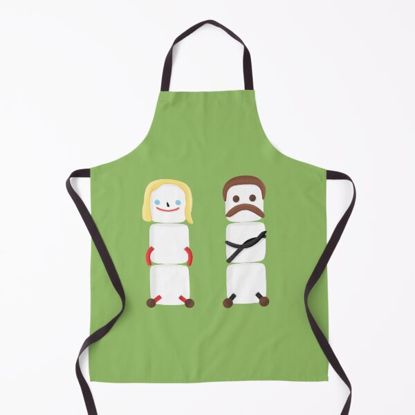 Item preview, Parks & Rec Marshmallow Ron & Leslie designed and sold by cutermelon.