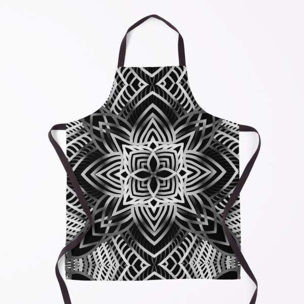Item preview, Color bloom black and white batik designed and sold by ShiraiTKDesigns.