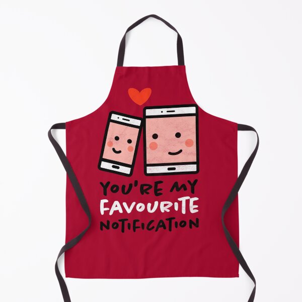 Item preview, You're My Favourite Notification - Cute, funny designed and sold by dogmermaids.