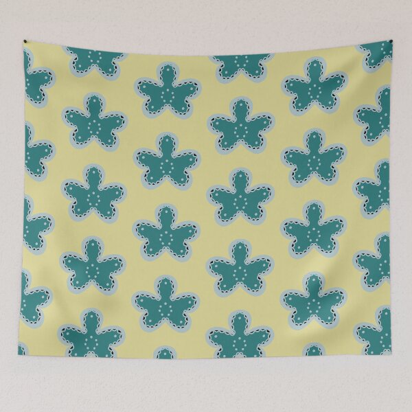 Item preview, Organic Nordic Floral Pattern designed and sold by recs-official.