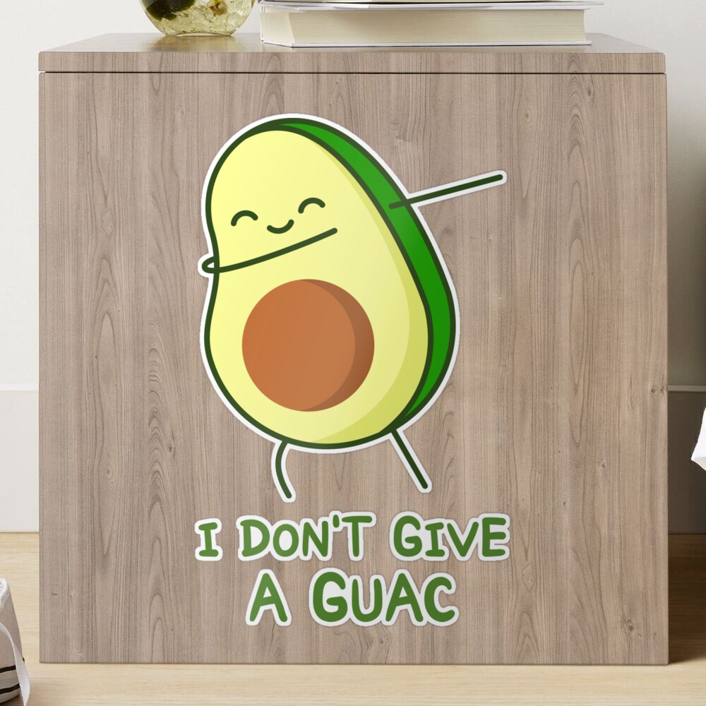 Avocado Don't Give a Guac - Fruit Pun Cutting Board