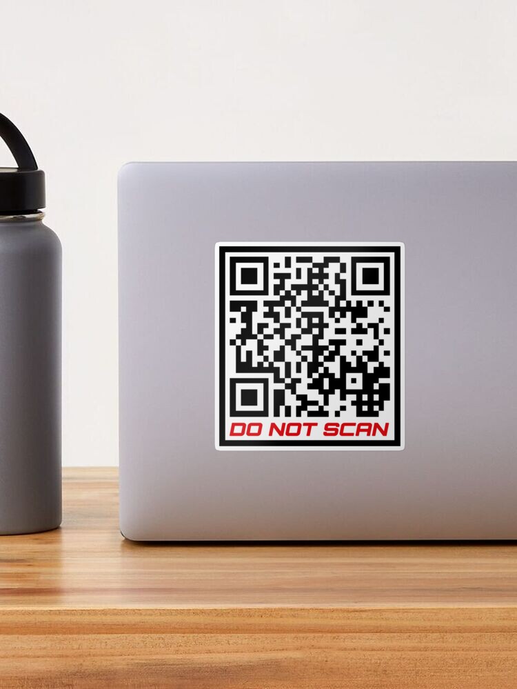 Rick Roll QR Code Sticker – Beyond Amy Gifts