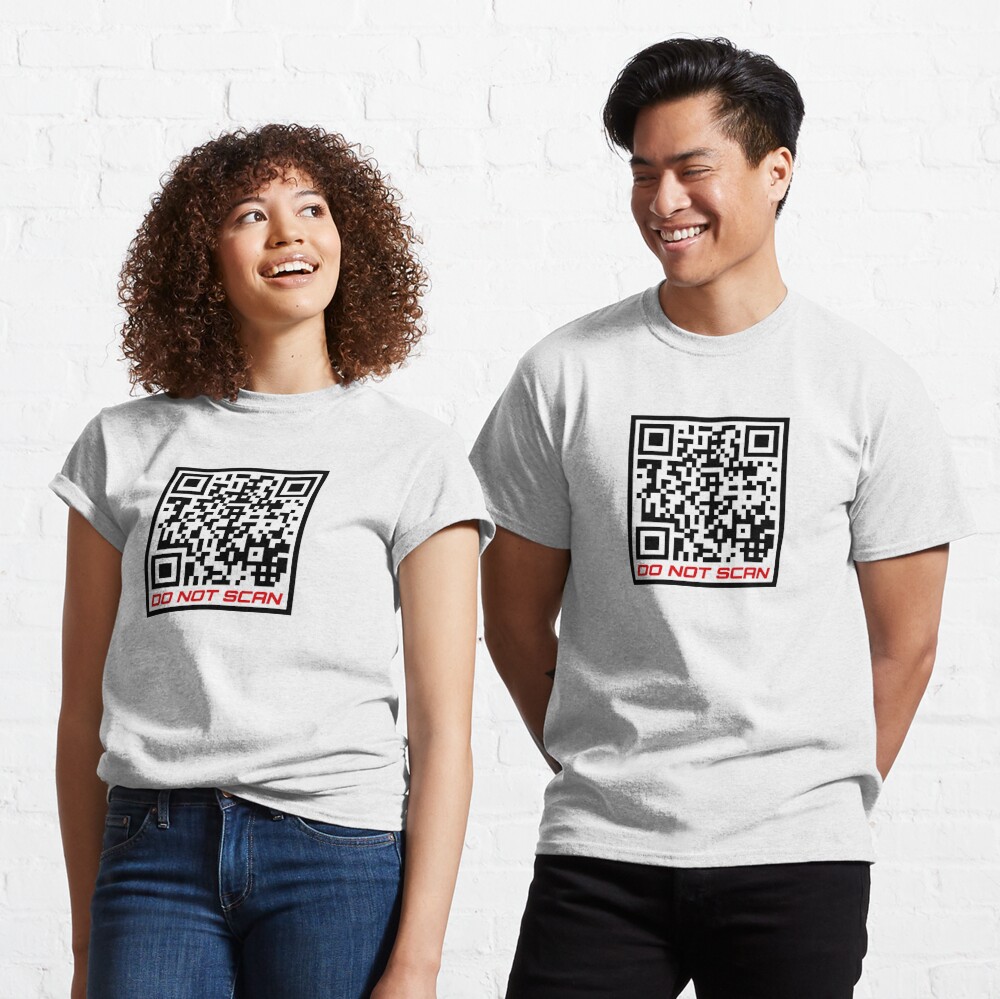 Rick Roll QR Code Sticker  Video Link -  Canada