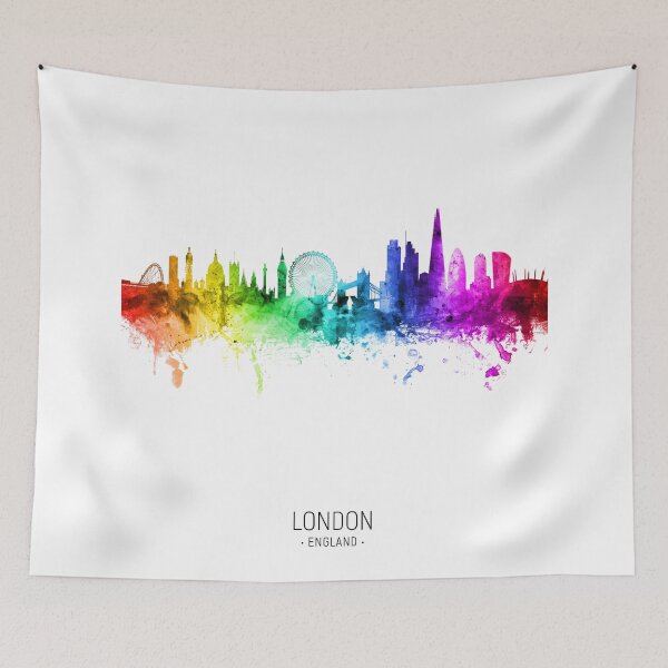 Item preview, London England Skyline designed and sold by ArtPrints.