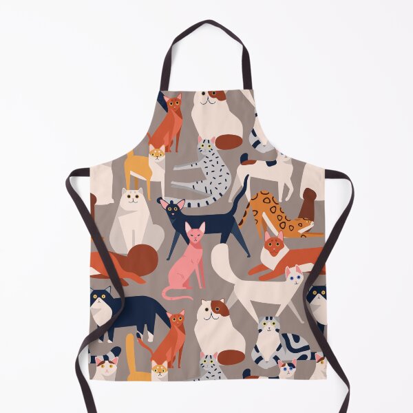 Item preview, Patrón de razas de gatos descansando designed and sold by SeizeTheCat.