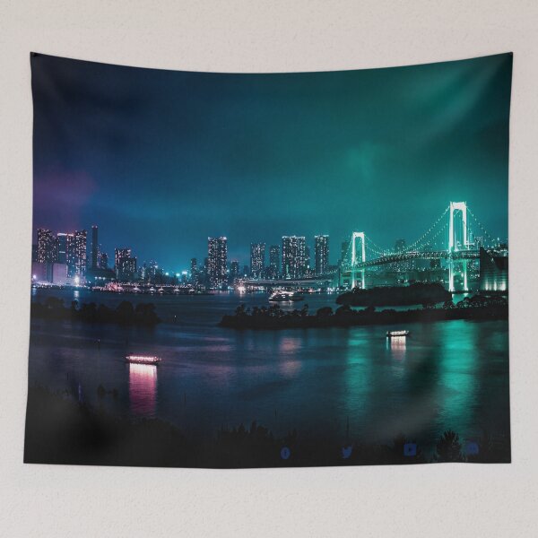 Item preview, City Lights from the Harbor.  designed and sold by shirtdan.