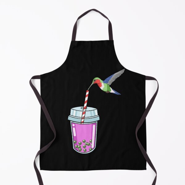 Item preview, Bubble Tea Gift Women Bird Pink Boba Tea Gift Hummingbird designed and sold by DSWShirts.