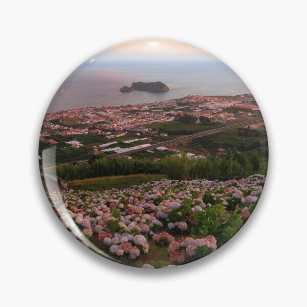 Item preview, Azorean town at sunset designed and sold by Gaspar Avila.