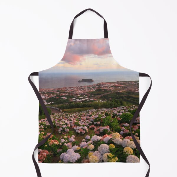 Item preview, Azorean town at sunset designed and sold by Gaspar Avila.