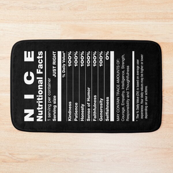 Item preview, Nice Nutritional Facts Ingredients Christmas designed and sold by GrandeDuc.