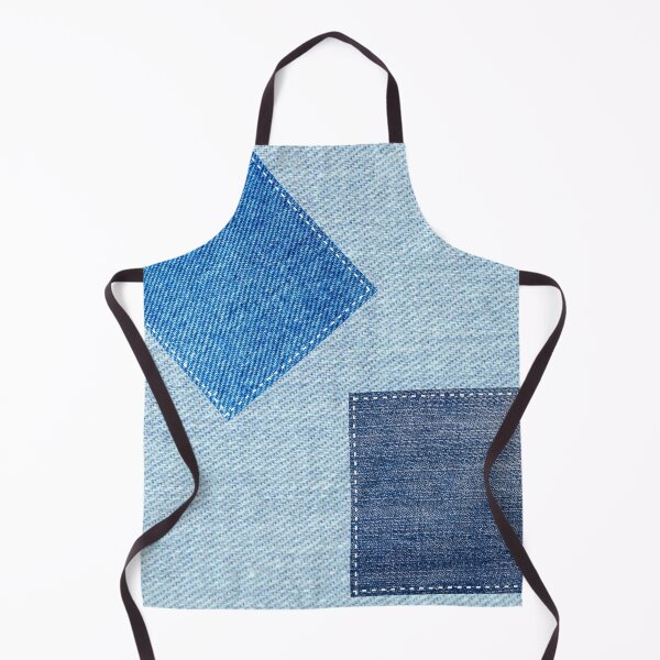 Item preview,  Dark and light blue jeans pieces designed and sold by wiwiart.
