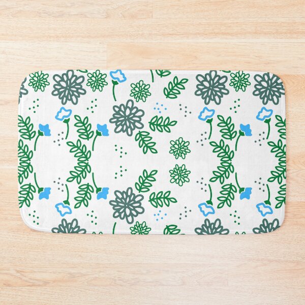 Item preview, Green floral pattern design designed and sold by Sharon111.
