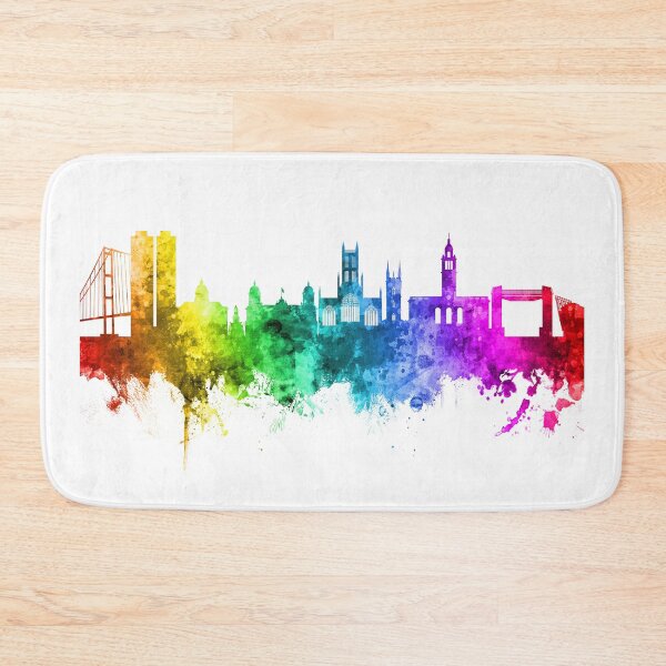 Item preview, Kingston upon Hull England Skyline designed and sold by ArtPrints.
