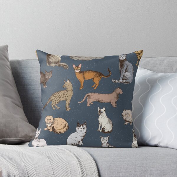 Aperçu de l'œuvre Modèle de races de chat domestique bleu créée et vendue par SeizeTheCat.