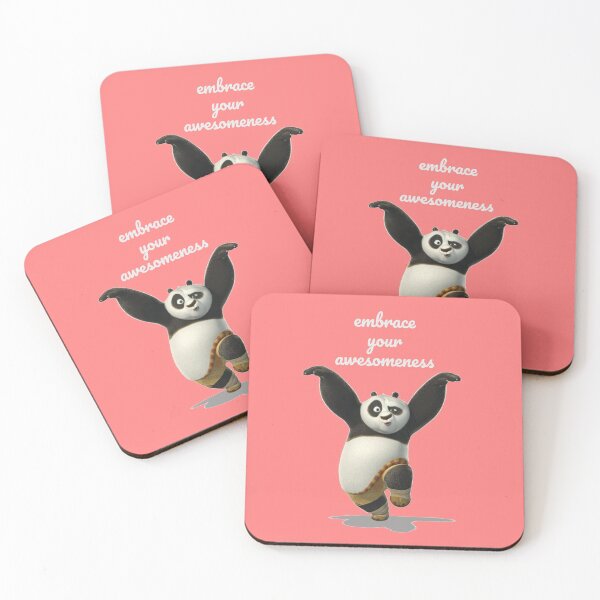Item preview,  embrace your awesomeness, Master poo, kung fu panda  designed and sold by Toothless-3377.