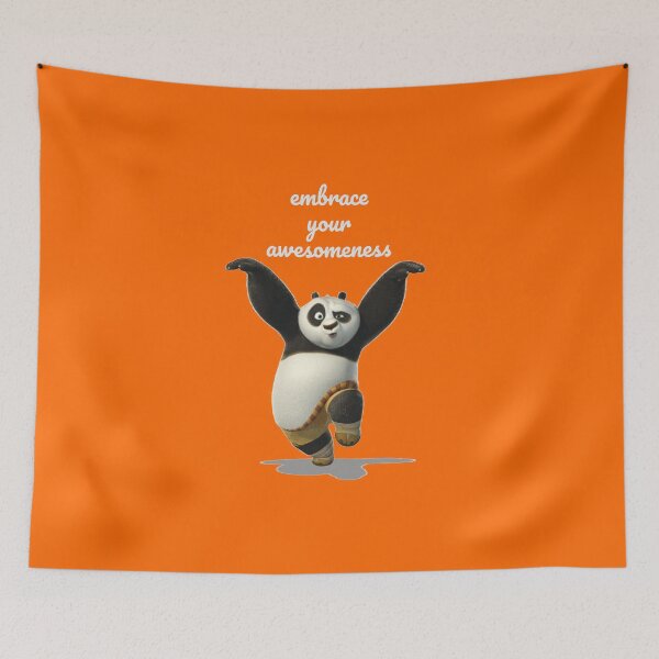 Item preview,  embrace your awesomeness, Master poo, kung fu panda  designed and sold by Toothless-3377.