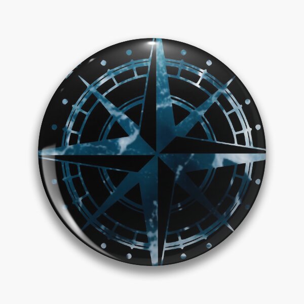 Item preview, Compass in wave colours designed and sold by EenOvaa.
