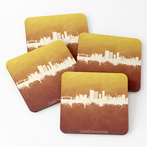 Item preview, Chattanooga Tennessee Skyline designed and sold by ArtPrints.