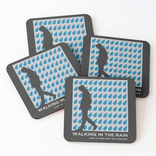 Item preview, Walking In The Rain - It's kinda nice you know (the rain that is) designed and sold by Ben Nolan.