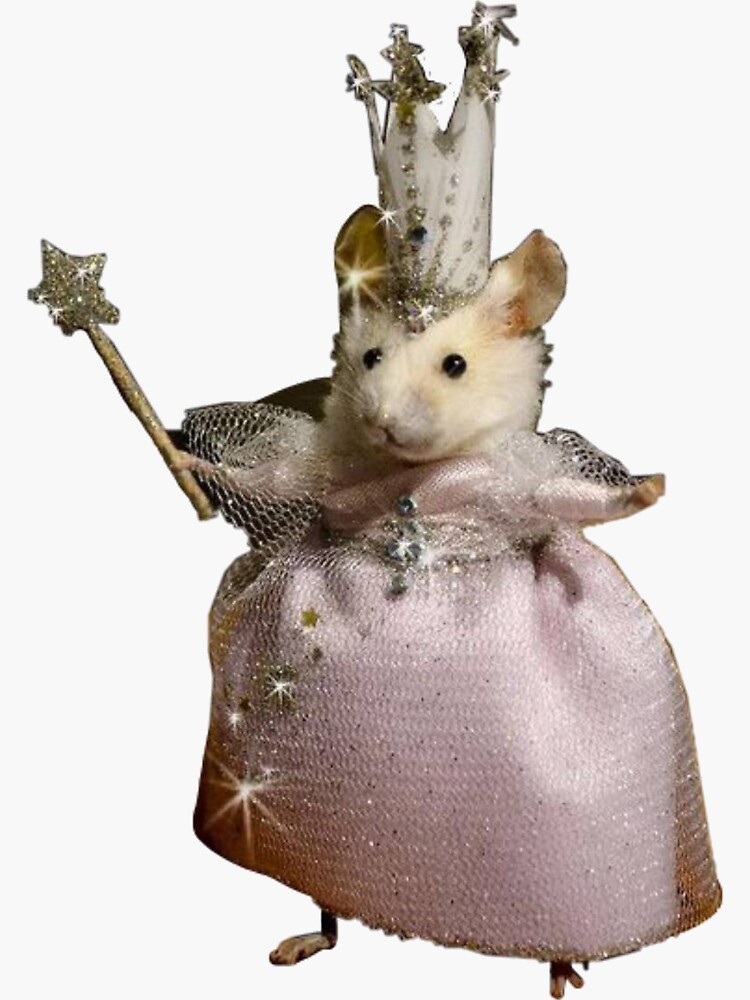 "Princess rat" Sticker for Sale by cloudinpeaches Redbubble