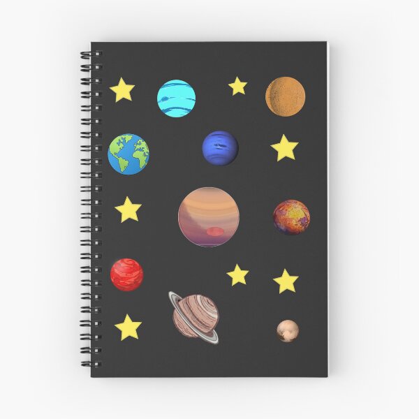 Item preview, Nine planets and stars designed and sold by SidTastic .