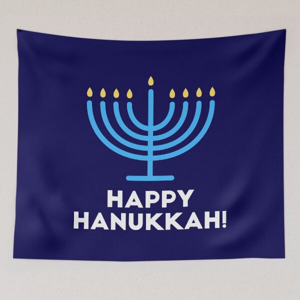 Artikelvorschau, Happy Hanukkah! entworfen und verkauft von HebrewHipster.