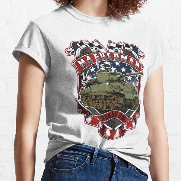 M4 Sherman "Easy 8" WWII Tank Classic T-Shirt