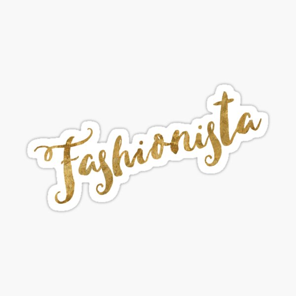 Item preview, Golden Look Fashionista designed and sold by Star Stream Design.