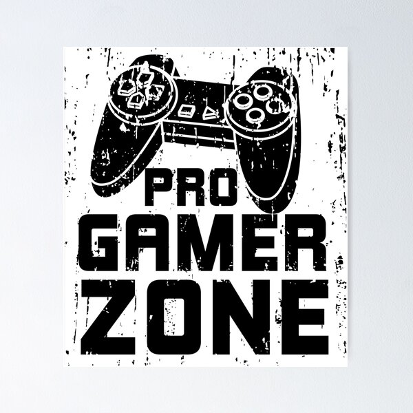 Play video game poster pro gamer concept wired Vector Image