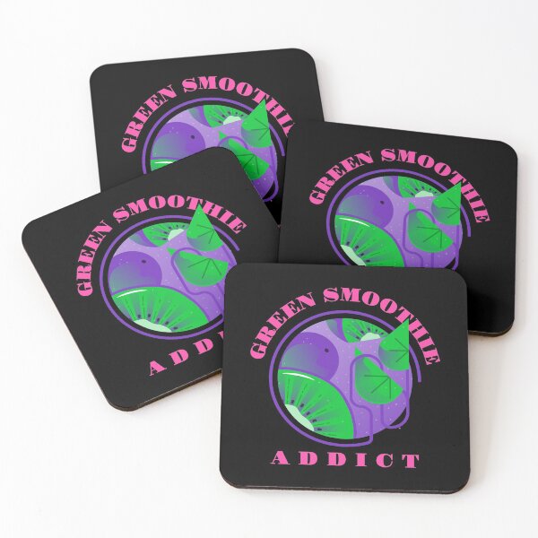 Item preview, Green Smoothies Addict Purple Grapes Green Kiwi designed and sold by The Green Corner.