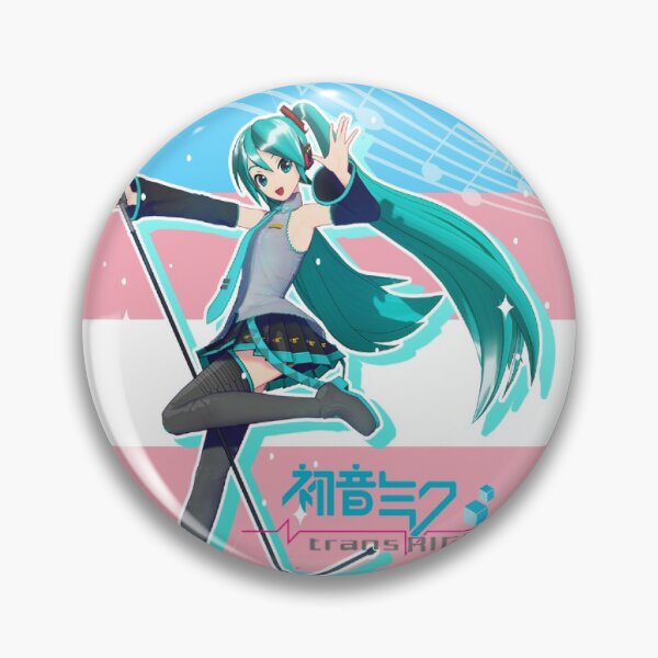 Aperçu de l'œuvre affiche des droits trans hatsune miku créée et vendue par AwkwardBadger.