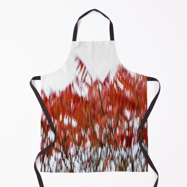 Item preview, Abstract Autumnal Harmony - Mesmerizing Sumac Motion in Bold Crimson and Vermilion designed and sold by Georgia Mizuleva.
