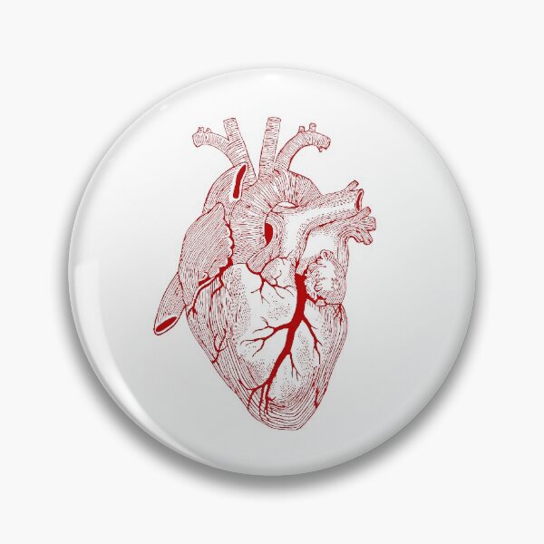 Item preview, anatomical heart designed and sold by melliphant.