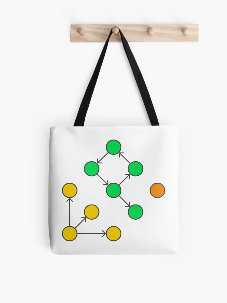Thumbnail 1 of 2, Tote Bag, Graph Structure designed and sold by Mechashadow.