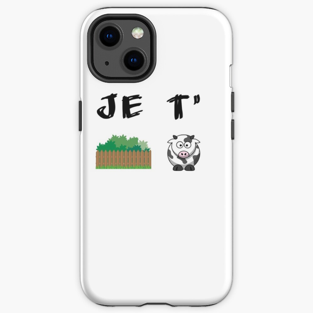 Rébus Pour Dire Je T Aime Coque iPhone « t-shirt rébus je t'aime, humour, amour, cadeau, », par  Leslie35 | Redbubble
