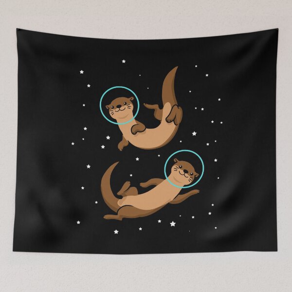 Artikelvorschau, Otter Astronaut Geschenk Kinder Otter Geschenk Frauen Weltraum Seeotter entworfen und verkauft von DSWShirts.