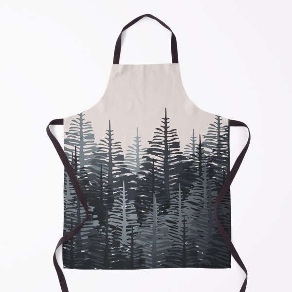 Item preview, Pine Forest - Black & Grey designed and sold by SilverPegasus.