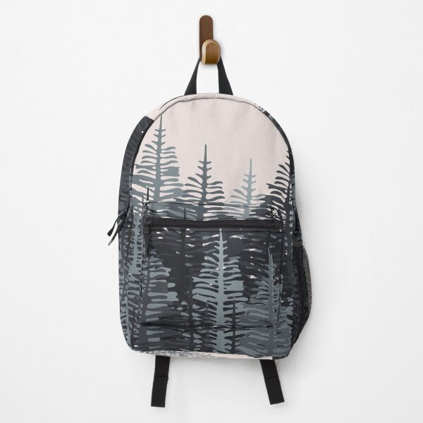 Item preview, Pine Forest - Black & Grey designed and sold by SilverPegasus.