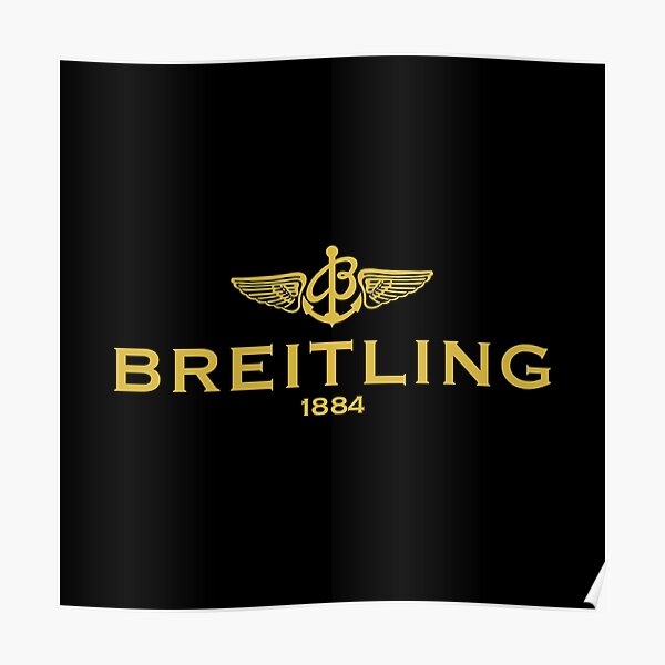 BEST SELLING - Breitling Logo Poster