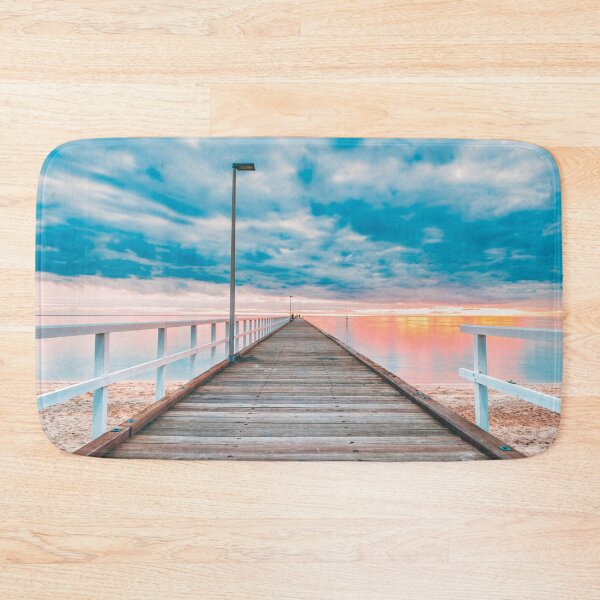 Item preview, Fine Art Sunset at Seaford Pier designed and sold by blackren.