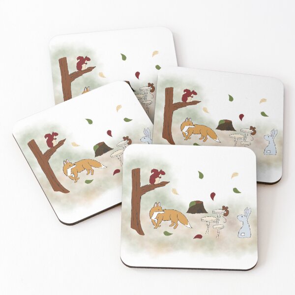 Item preview, Woodland Wonders Animal Gathering designed and sold by sw-b.
