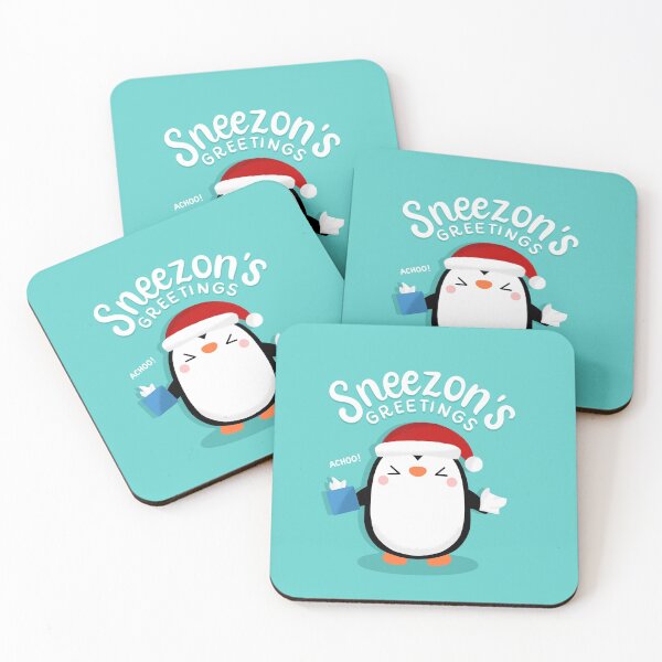 Item preview, Penguin Sneezon’s Greetings designed and sold by cutermelon.