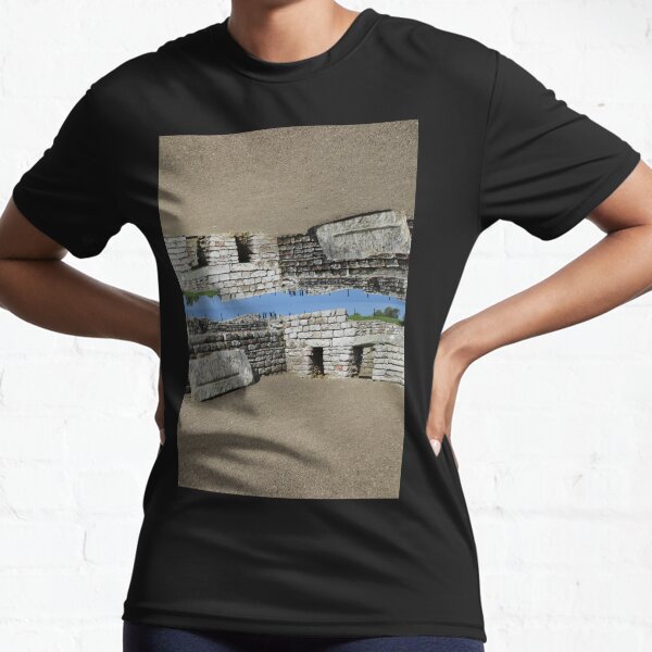 Merch #108 -- Rocks And Bricks - Shot 11 (Hadrian's Wall) Active T-Shirt