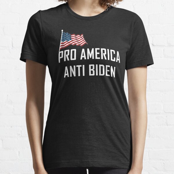 Pro America Anti Biden Funny Christmas Essential T-Shirt
