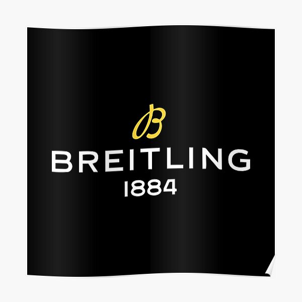 BEST SELLING - Breitling Logo Poster