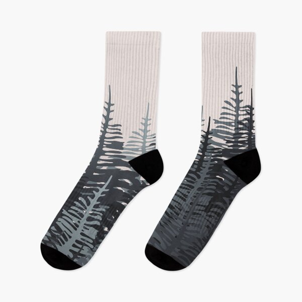 Item preview, Pine Forest - Black & Grey designed and sold by SilverPegasus.