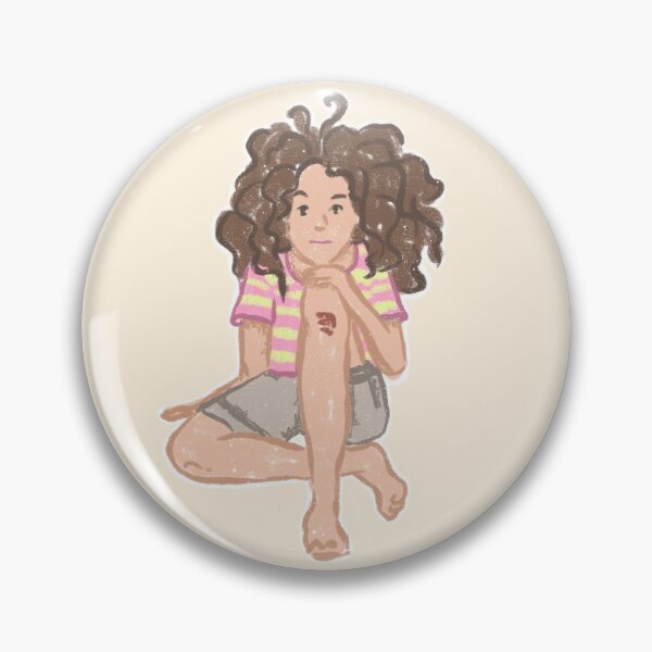 Item preview, Girl Naive Tomboy Illustration designed and sold by NaliniLe.