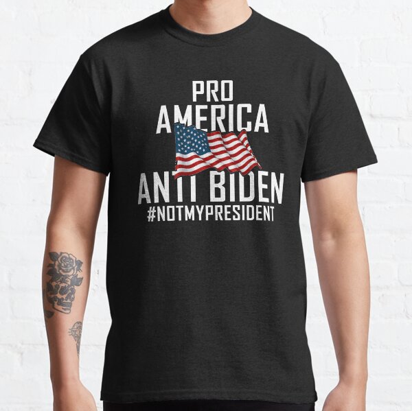 Pro America Anti Biden Funny Christmas Classic T-Shirt