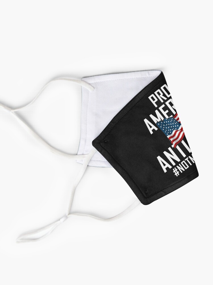 Alternate view of Pro America Anti Biden Funny trump still my president Mask