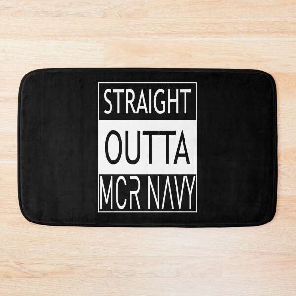 Item preview, STRAIGHT OUTTA MCR NAVY designed and sold by Order42.